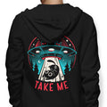 Kitty Alien Encounter - Adult & Kids T-Shirts, Sweatshirts & Hoodies apparel design preview 1