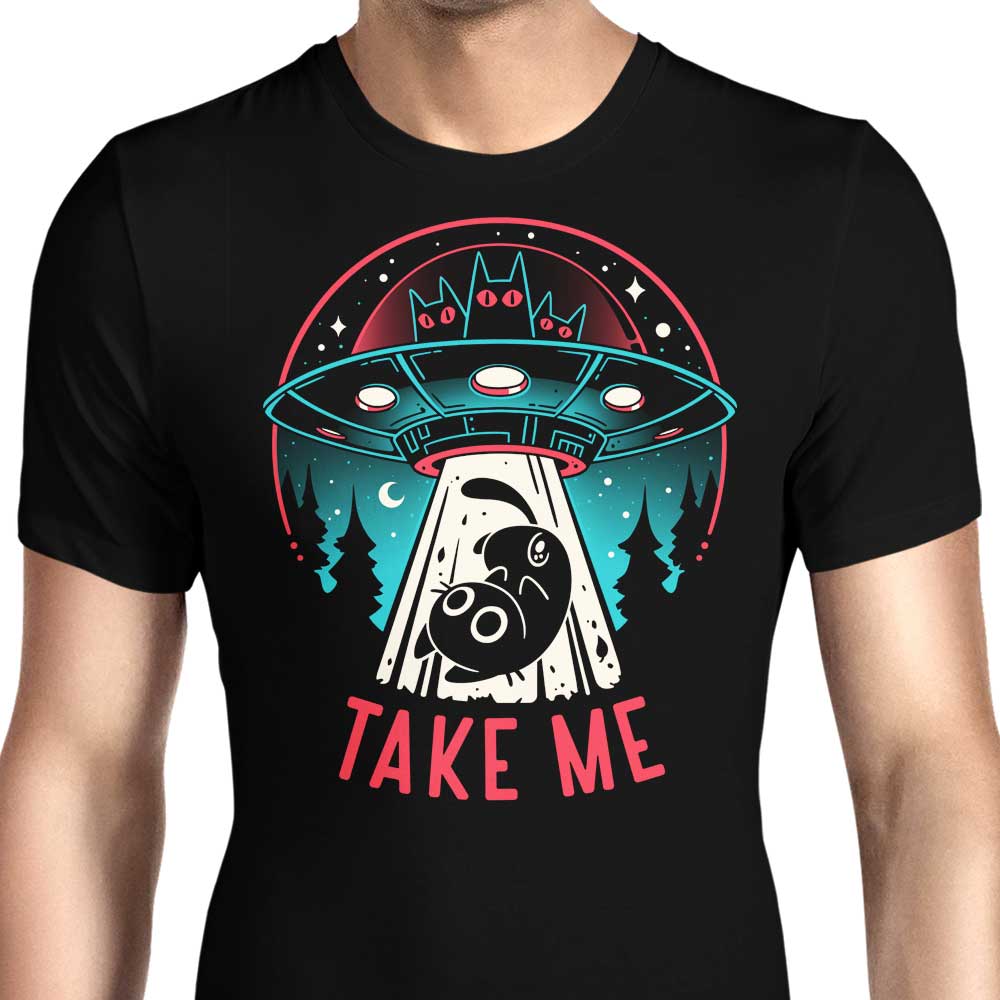 Kitty Alien Encounter Men's Apparel - Adult & Kids T-Shirts, Sweatshirts & Hoodies apparel design preview 1