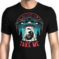 Kitty Alien Encounter Men's Apparel - Adult & Kids T-Shirts, Sweatshirts & Hoodies apparel design preview 1