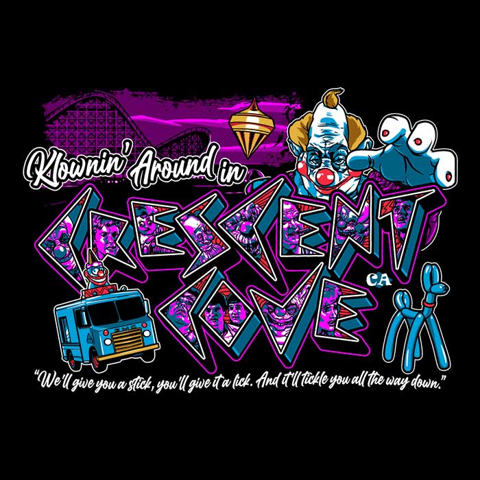 Klownin' Around Men's V-Neck - Adult & Kids T-Shirts, Sweatshirts & Hoodies apparel design preview 2