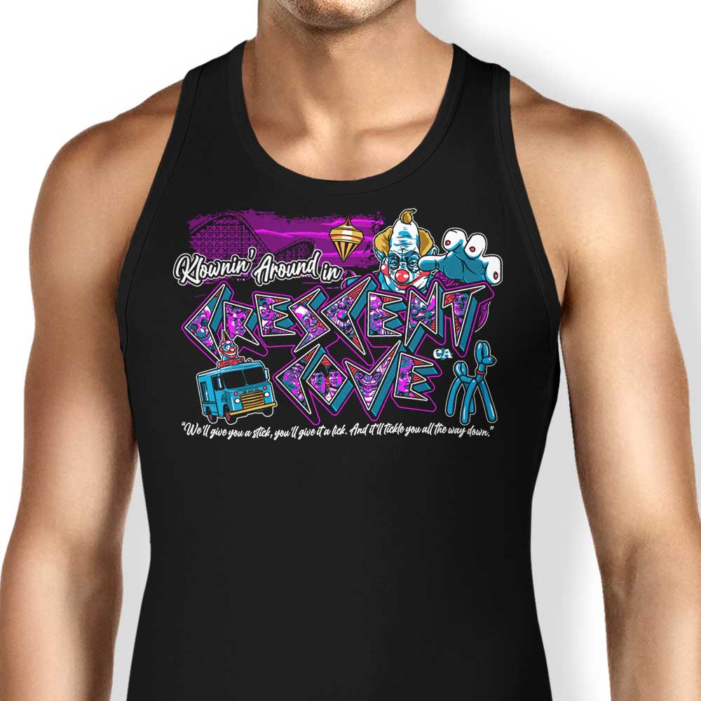 Klownin' Around Tank Top - Adult & Kids T-Shirts, Sweatshirts & Hoodies apparel design preview 1