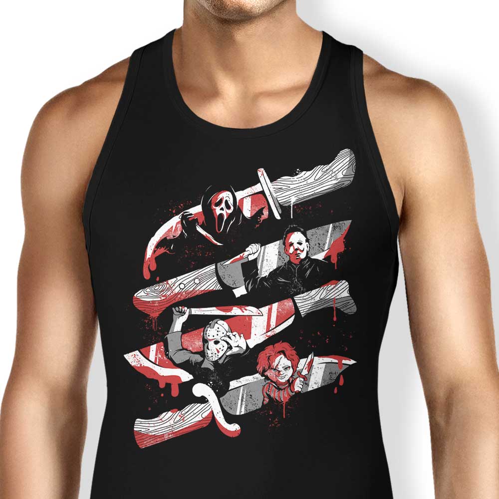 Knife Killers Tank Top - Adult & Kids T-Shirts, Sweatshirts & Hoodies apparel design preview 1