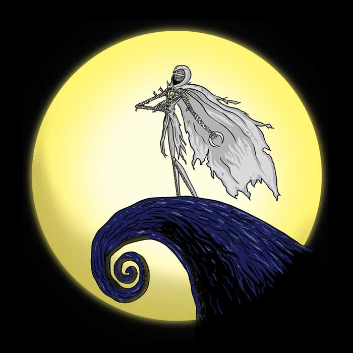 Knight of the Moon Men's Apparel - Adult & Kids T-Shirts, Sweatshirts & Hoodies apparel design preview 2