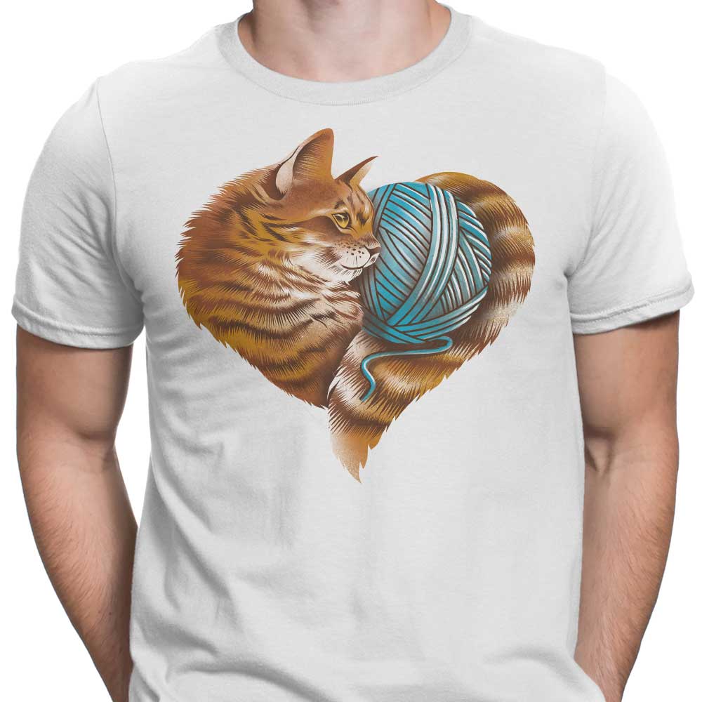 Knitting Kitten Love Men's Apparel - Adult & Kids T-Shirts, Sweatshirts & Hoodies apparel design preview 2