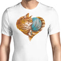 Knitting Kitten Love Men's Apparel - Adult & Kids T-Shirts, Sweatshirts & Hoodies apparel design preview 1