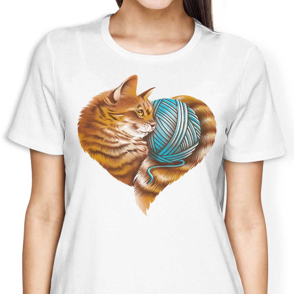 Knitting Kitten Love Women's Apparel - Adult & Kids T-Shirts, Sweatshirts & Hoodies apparel design preview 2