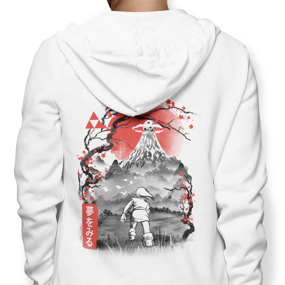 Koholint Sumi-e - Adult & Kids T-Shirts, Sweatshirts & Hoodies apparel design preview 1