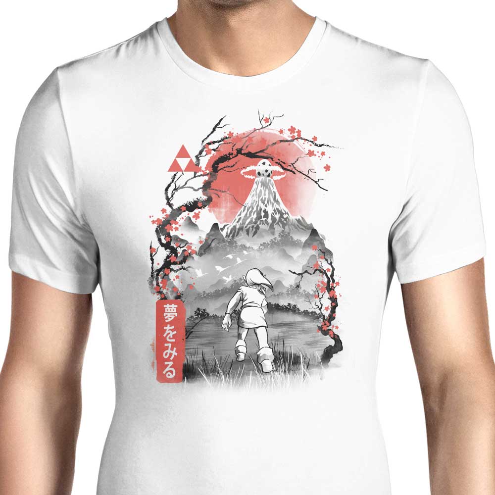Koholint Sumi-e Men's Apparel - Adult & Kids T-Shirts, Sweatshirts & Hoodies apparel design preview 1