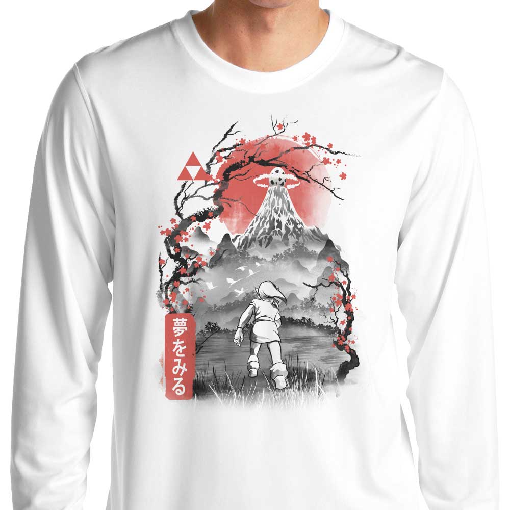 Koholint Sumi-e - Adult & Kids T-Shirts, Sweatshirts & Hoodies apparel design preview 1