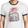 Koholint Sumi-e Ringer - Adult & Kids T-Shirts, Sweatshirts & Hoodies apparel design preview 1