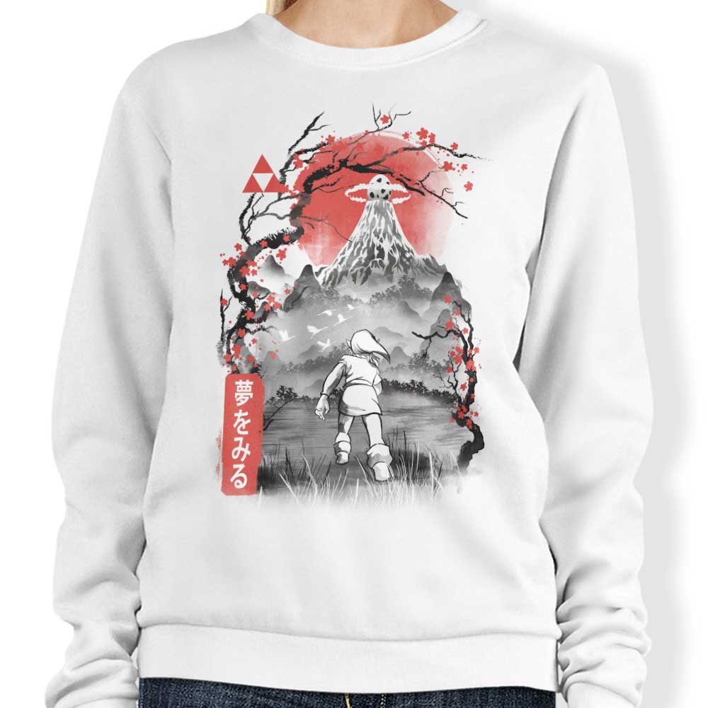 Koholint Sumi-e - Adult & Kids T-Shirts, Sweatshirts & Hoodies apparel design preview 1