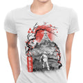 Koholint Sumi-e Women's Apparel - Adult & Kids T-Shirts, Sweatshirts & Hoodies apparel design preview 1