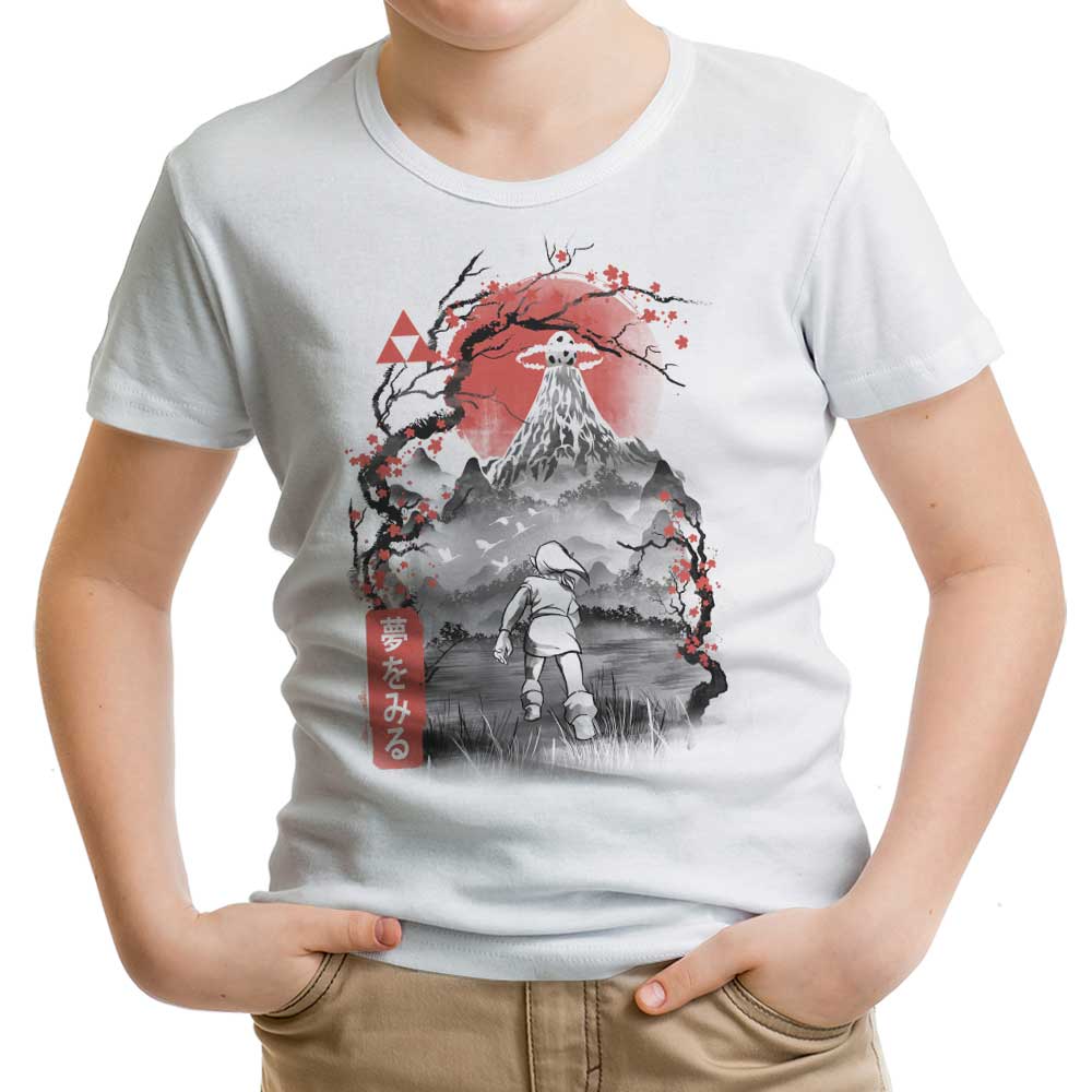Koholint Sumi-e Youth Apparel - Adult & Kids T-Shirts, Sweatshirts & Hoodies apparel design preview 1