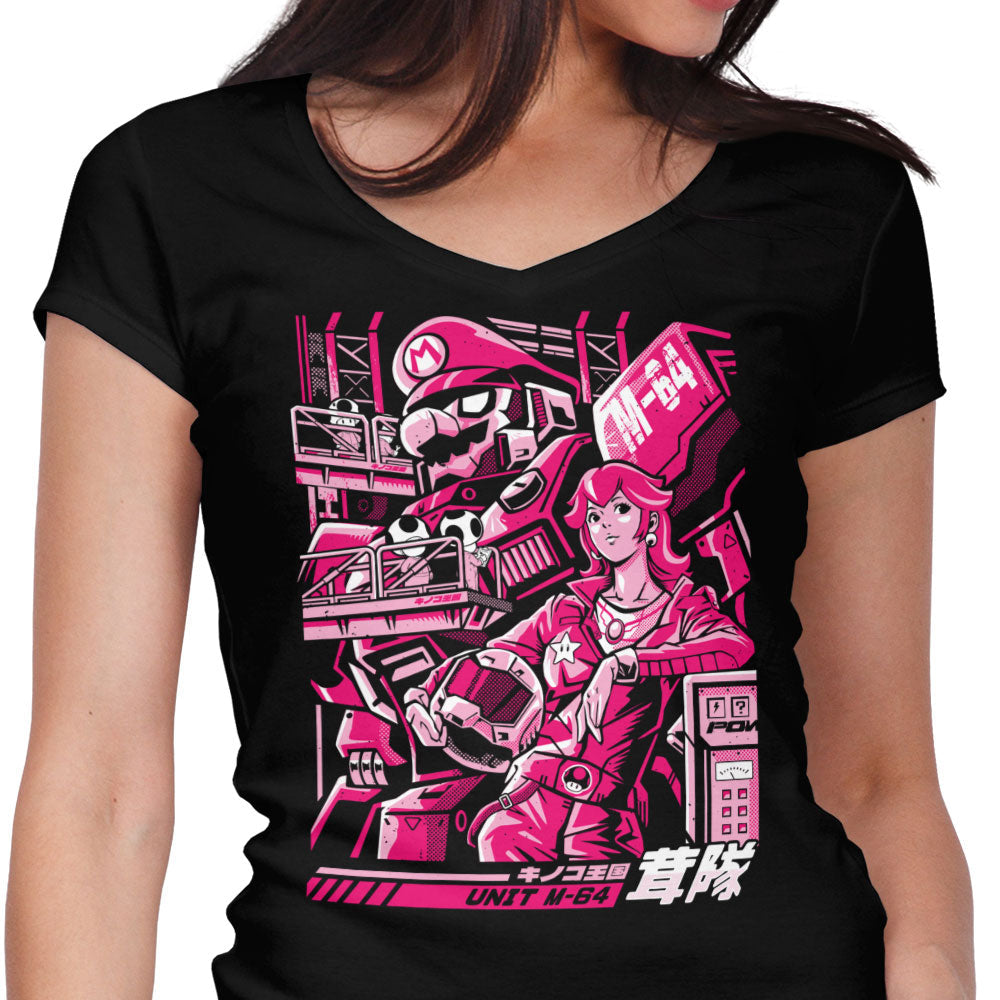 Koopa Destroyer Women's V-Neck - Adult & Kids T-Shirts, Sweatshirts & Hoodies apparel design preview 1