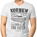 Korben Garage Men's V-Neck - Adult & Kids T-Shirts, Sweatshirts & Hoodies apparel design preview 1