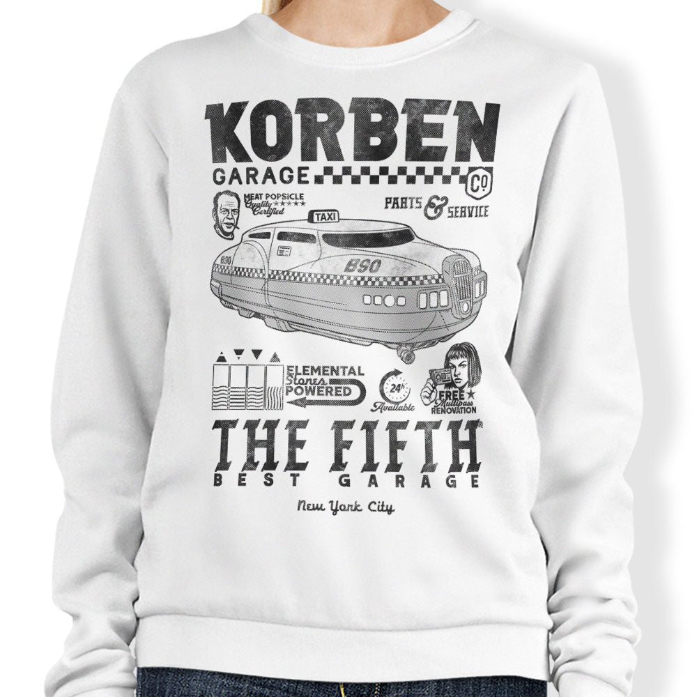 Korben Garage - Adult & Kids T-Shirts, Sweatshirts & Hoodies apparel design preview 1