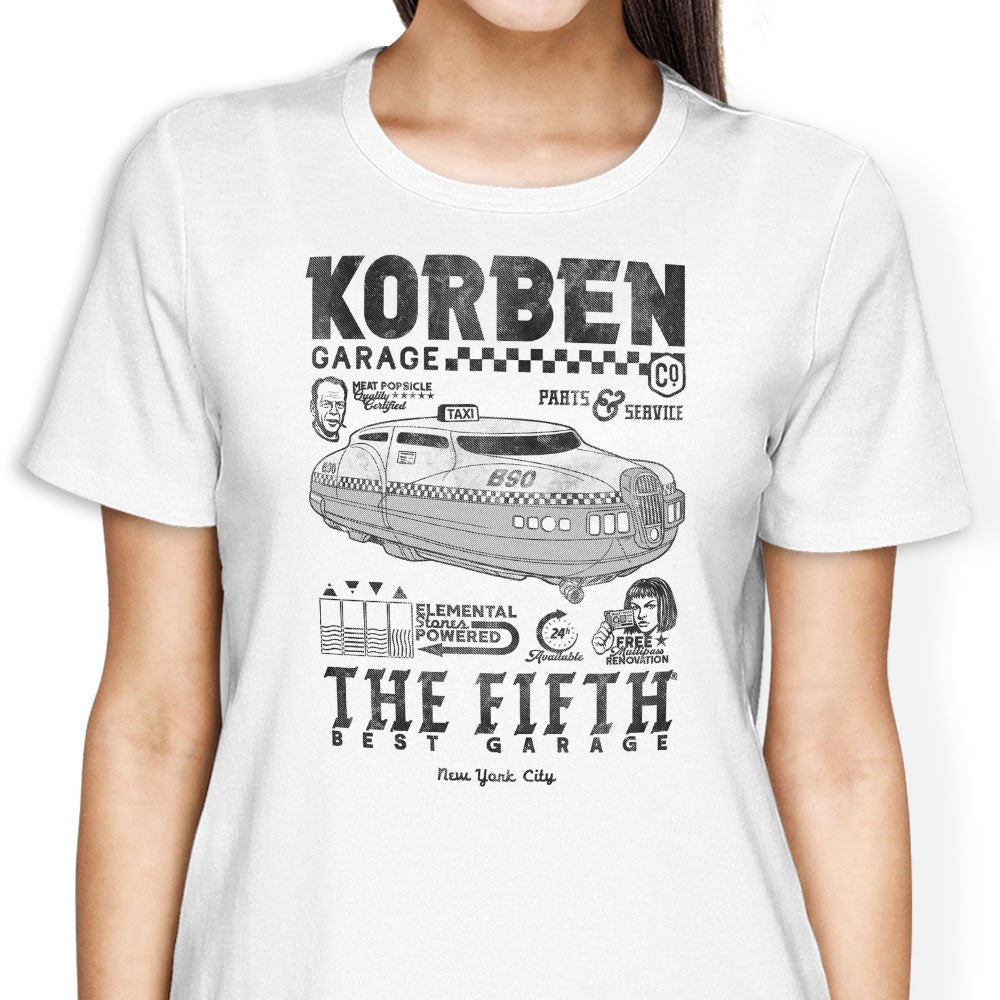 Korben Garage Women's Apparel - Adult & Kids T-Shirts, Sweatshirts & Hoodies apparel design preview 2
