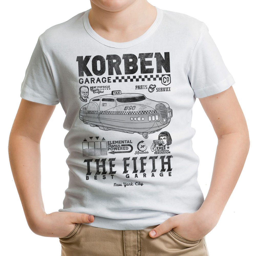 Korben Garage Youth Apparel - Adult & Kids T-Shirts, Sweatshirts & Hoodies apparel design preview 2