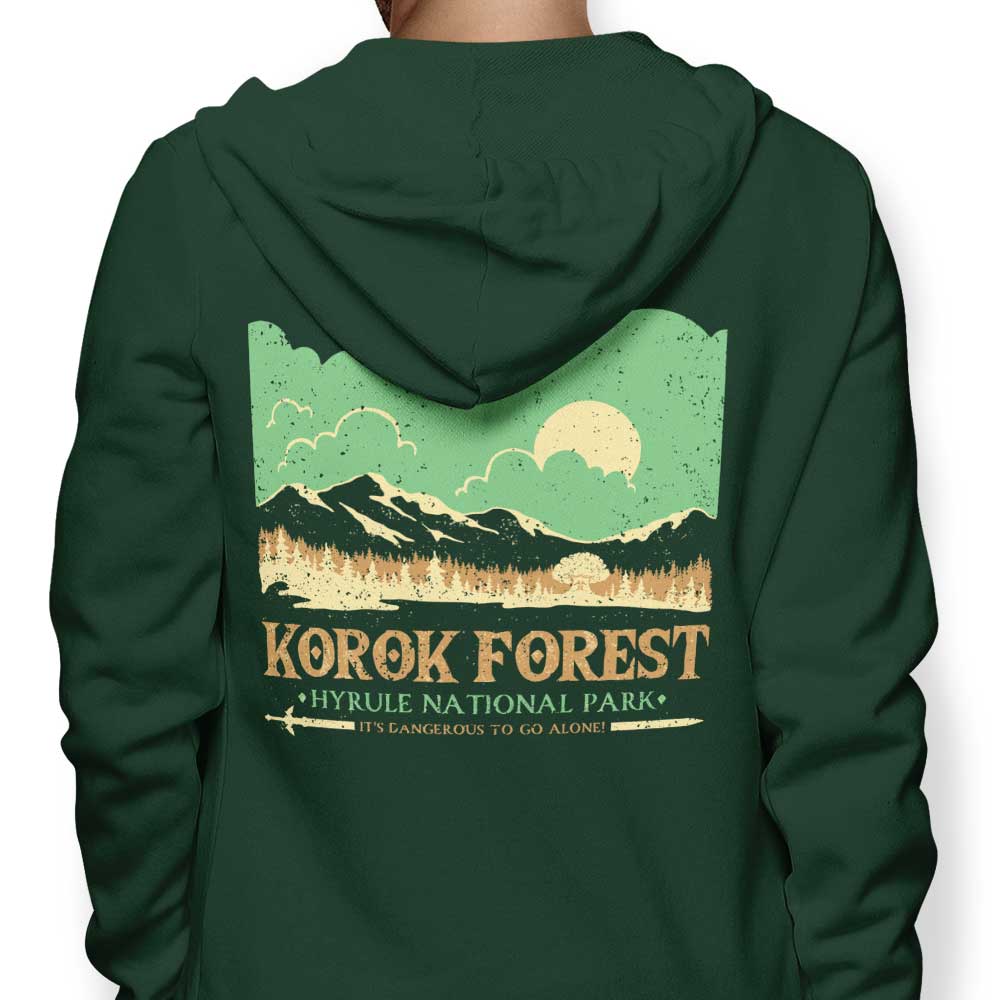Korok National Park - Adult & Kids T-Shirts, Sweatshirts & Hoodies apparel design preview 1