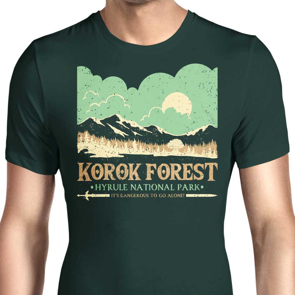 Korok National Park Men's Apparel - Adult & Kids T-Shirts, Sweatshirts & Hoodies apparel design preview 1