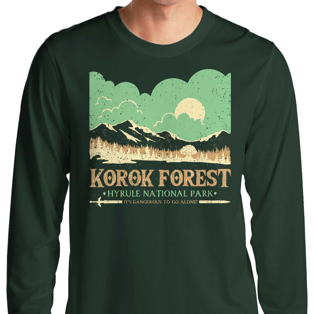 Korok National Park - Adult & Kids T-Shirts, Sweatshirts & Hoodies apparel design preview 1