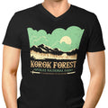 Korok National Park Men's V-Neck - Adult & Kids T-Shirts, Sweatshirts & Hoodies apparel design preview 1