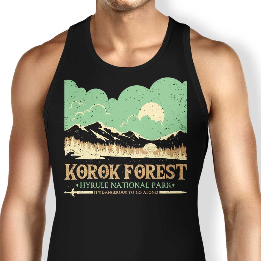 Korok National Park Tank Top - Adult & Kids T-Shirts, Sweatshirts & Hoodies apparel design preview 1