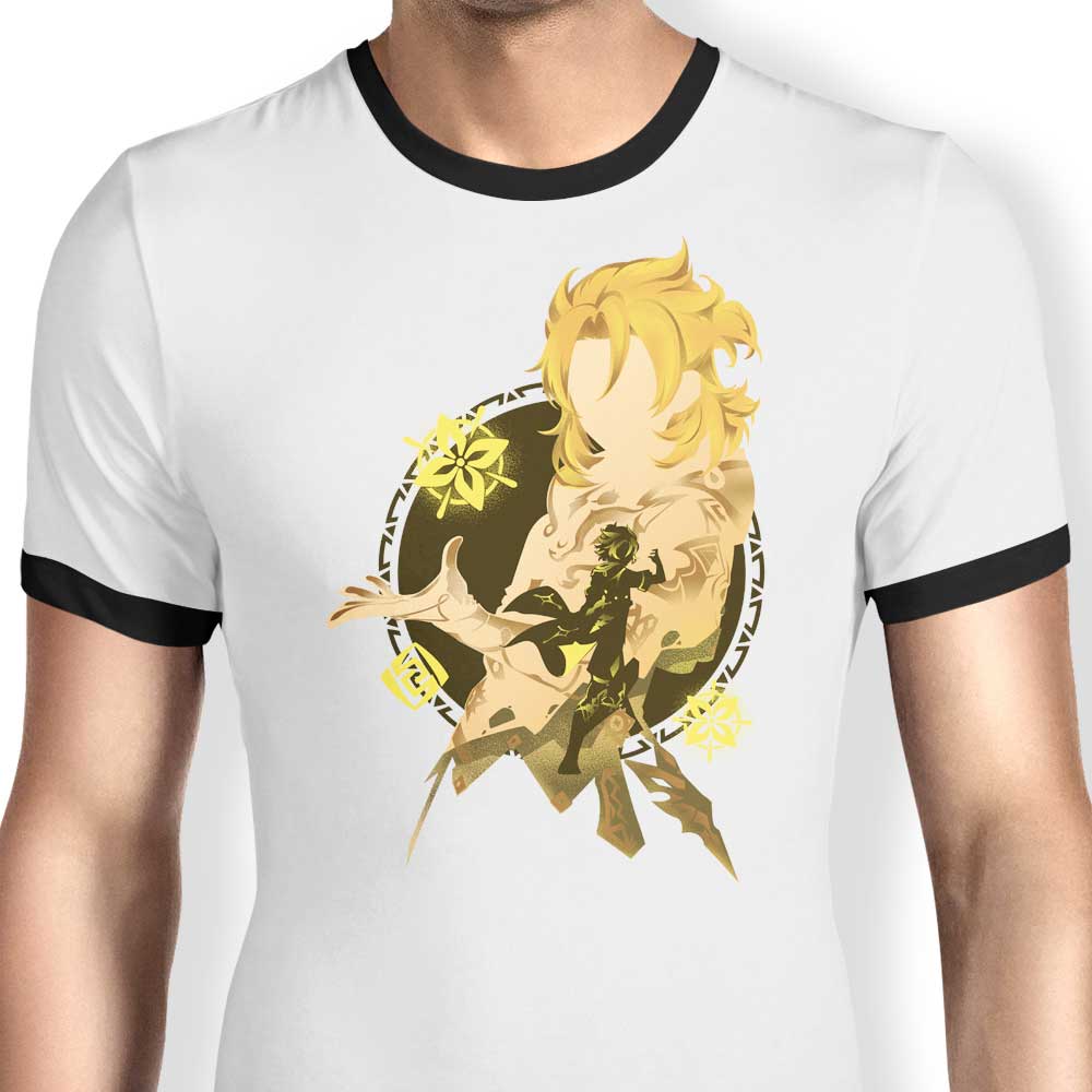 Kreideprinz Albedo Ringer - Adult & Kids T-Shirts, Sweatshirts & Hoodies apparel design preview 1