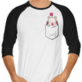 Kupocket 3/4 Sleeve Raglan - Adult & Kids T-Shirts, Sweatshirts & Hoodies apparel design preview 1