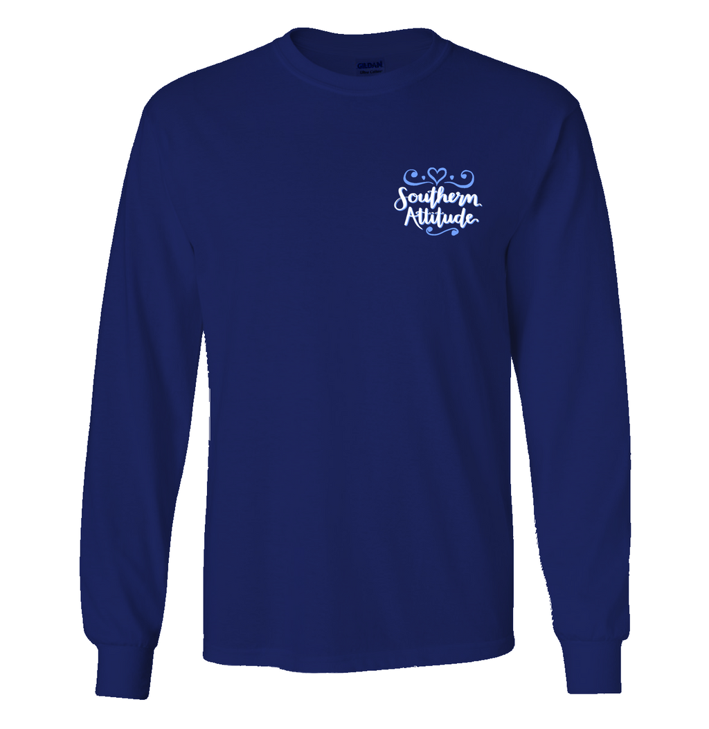 Southern Attitude Not Worth the Jail Time - Adult & Kids T-Shirts, Sweatshirts & Hoodies apparel design preview 2