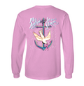 Southern Attitude Anchor In The Storm Cancer Ribbon - Adult & Kids T-Shirts, Sweatshirts & Hoodies apparel design preview 1