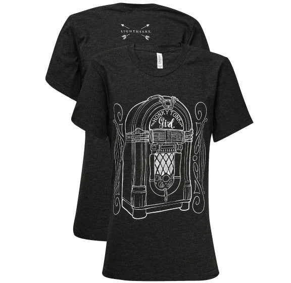 Southern Couture Lightheart Honky Tonk Girl Front - Adult & Kids T-Shirts, Sweatshirts & Hoodies apparel design preview 1