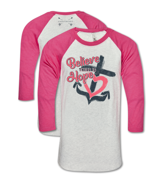 Southern Couture Lightheart Believe there is Hope - Adult & Kids T-Shirts, Sweatshirts & Hoodies apparel design preview 1