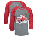 Southern Couture Lightheart Merry Christmas Truck - Adult & Kids T-Shirts, Sweatshirts & Hoodies apparel design preview 1