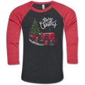 Southern Couture Lightheart Merry Christmas Tractor - Adult & Kids T-Shirts, Sweatshirts & Hoodies apparel design preview 1