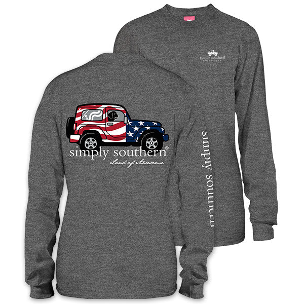 SALE Simply Southern Youth Preppy America - Adult & Kids T-Shirts, Sweatshirts & Hoodies apparel design preview 1