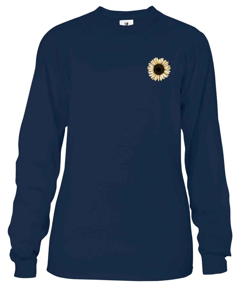 Simply Southern Your Best Sunflower - Adult & Kids T-Shirts, Sweatshirts & Hoodies apparel design preview 2