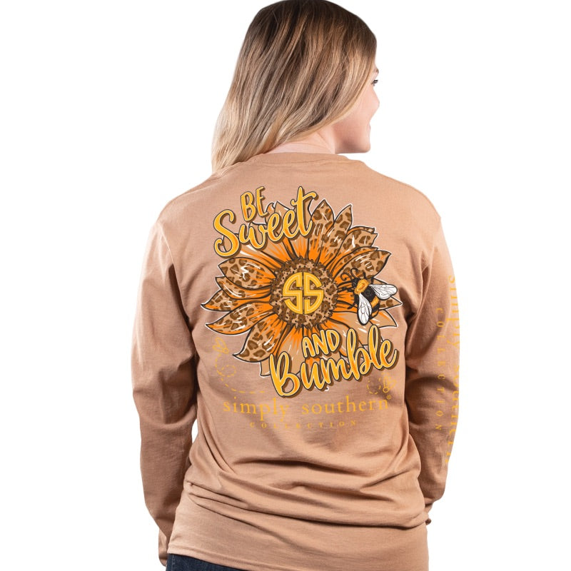 SALE Simply Southern Bumble Bee Sunflower - Adult & Kids T-Shirts, Sweatshirts & Hoodies apparel design preview 1