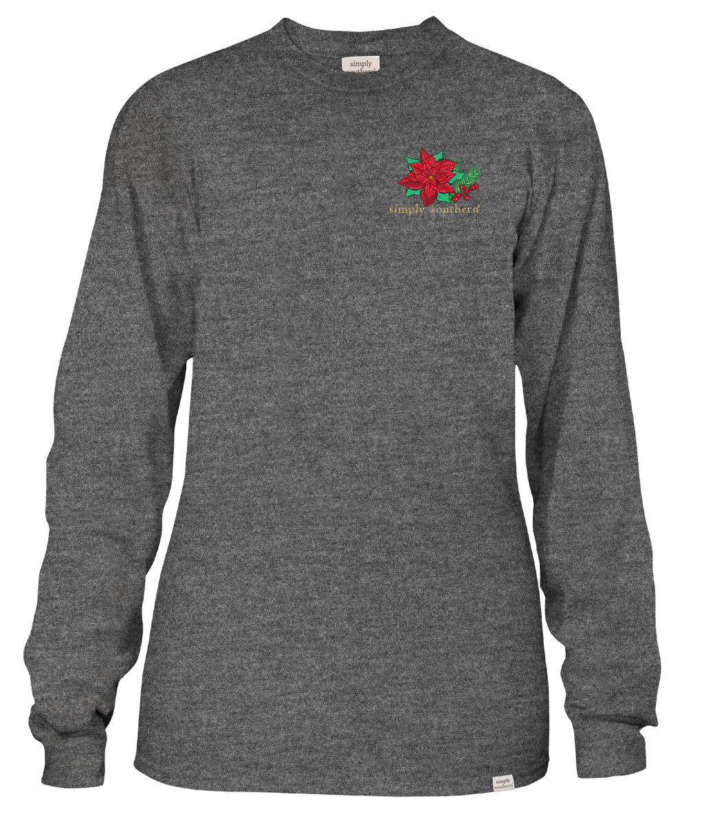 Simply Southern Merry Christmas Cardinal - Adult & Kids T-Shirts, Sweatshirts & Hoodies apparel design preview 2