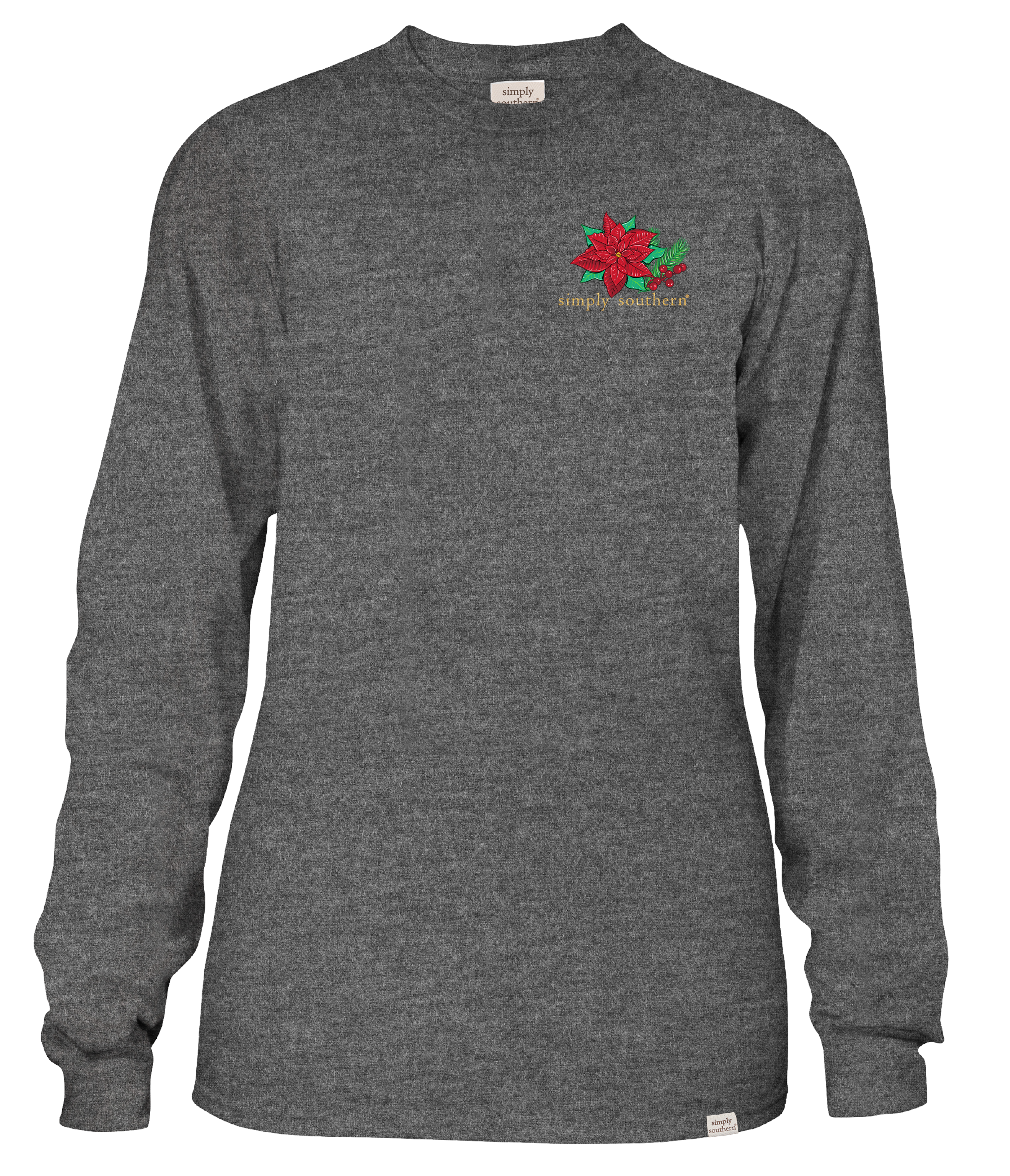 Simply Southern Merry Christmas Cardinal - Adult & Kids T-Shirts, Sweatshirts & Hoodies apparel design preview 2