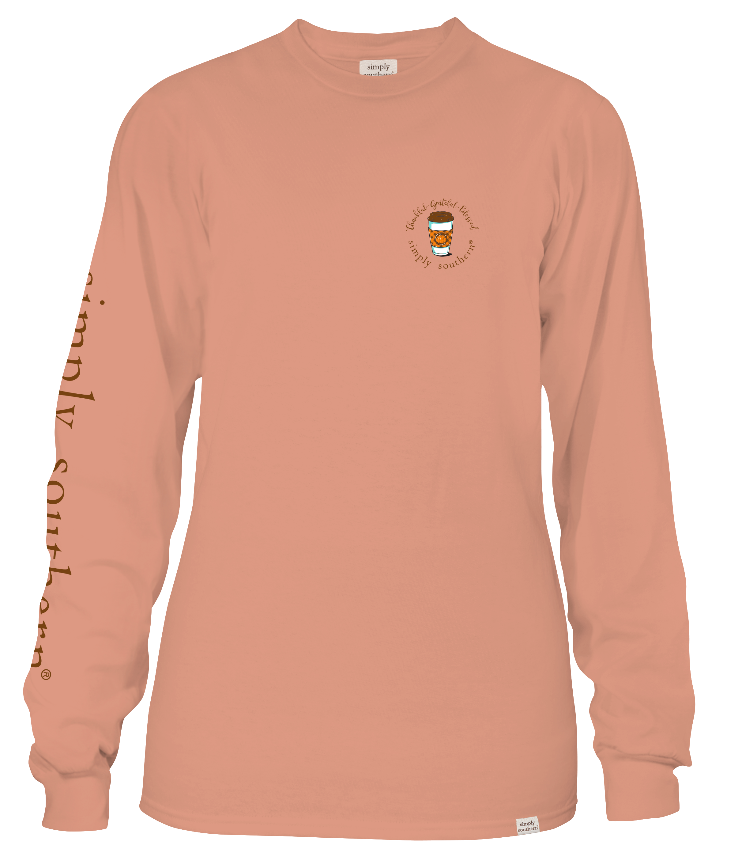 SALE Simply Southern Thankful Cross Pumpkins Fall - Adult & Kids T-Shirts, Sweatshirts & Hoodies apparel design preview 2
