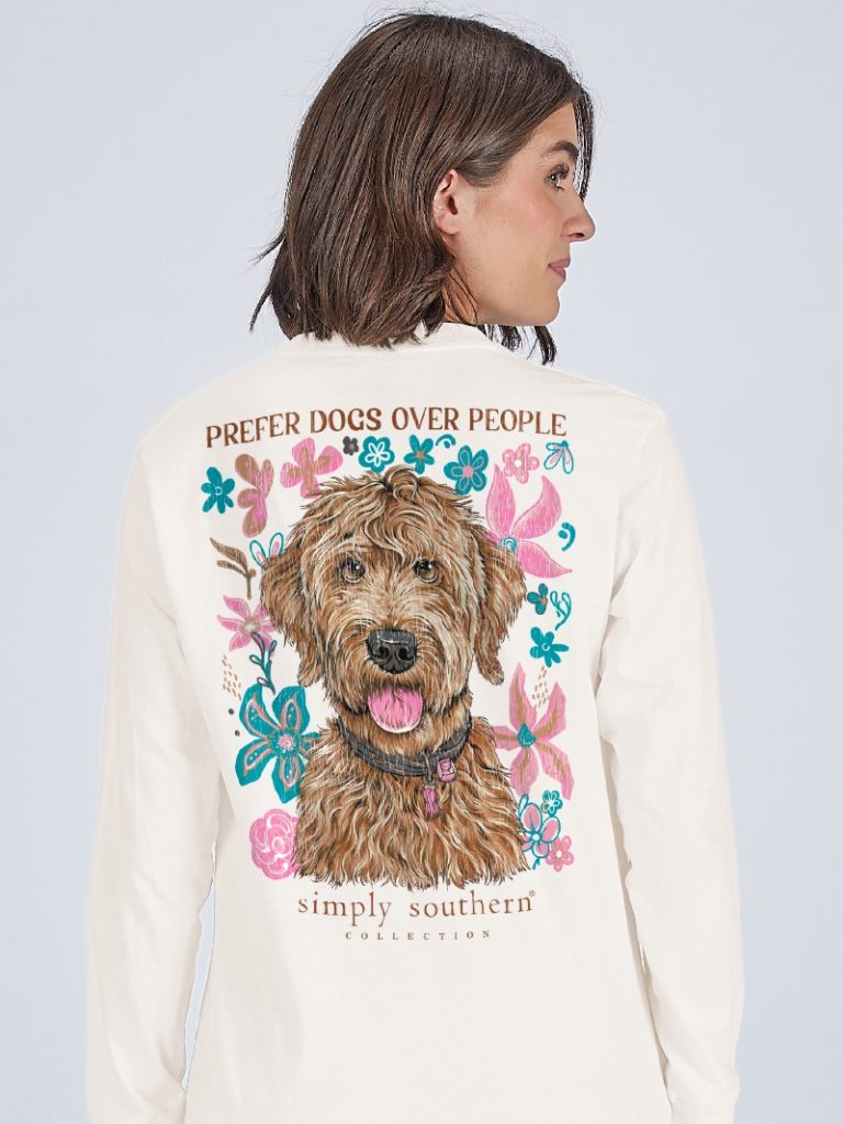Simply Southern Dog People - Adult & Kids T-Shirts, Sweatshirts & Hoodies apparel design preview 1