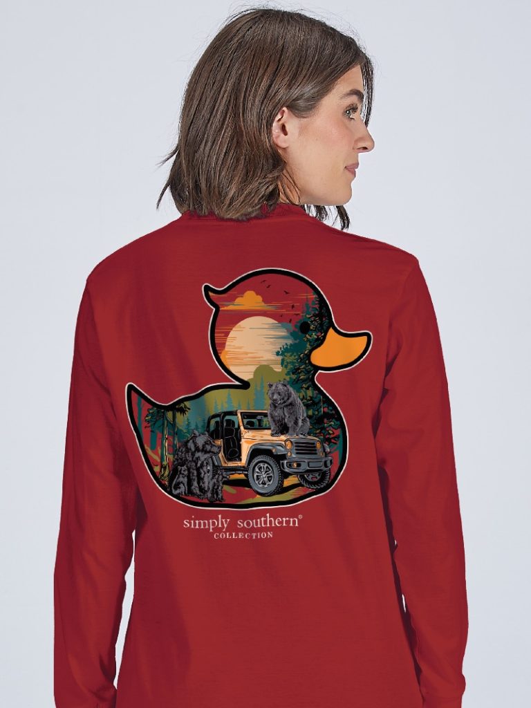 Simply Southern Duck Bears - Adult & Kids T-Shirts, Sweatshirts & Hoodies apparel design preview 1