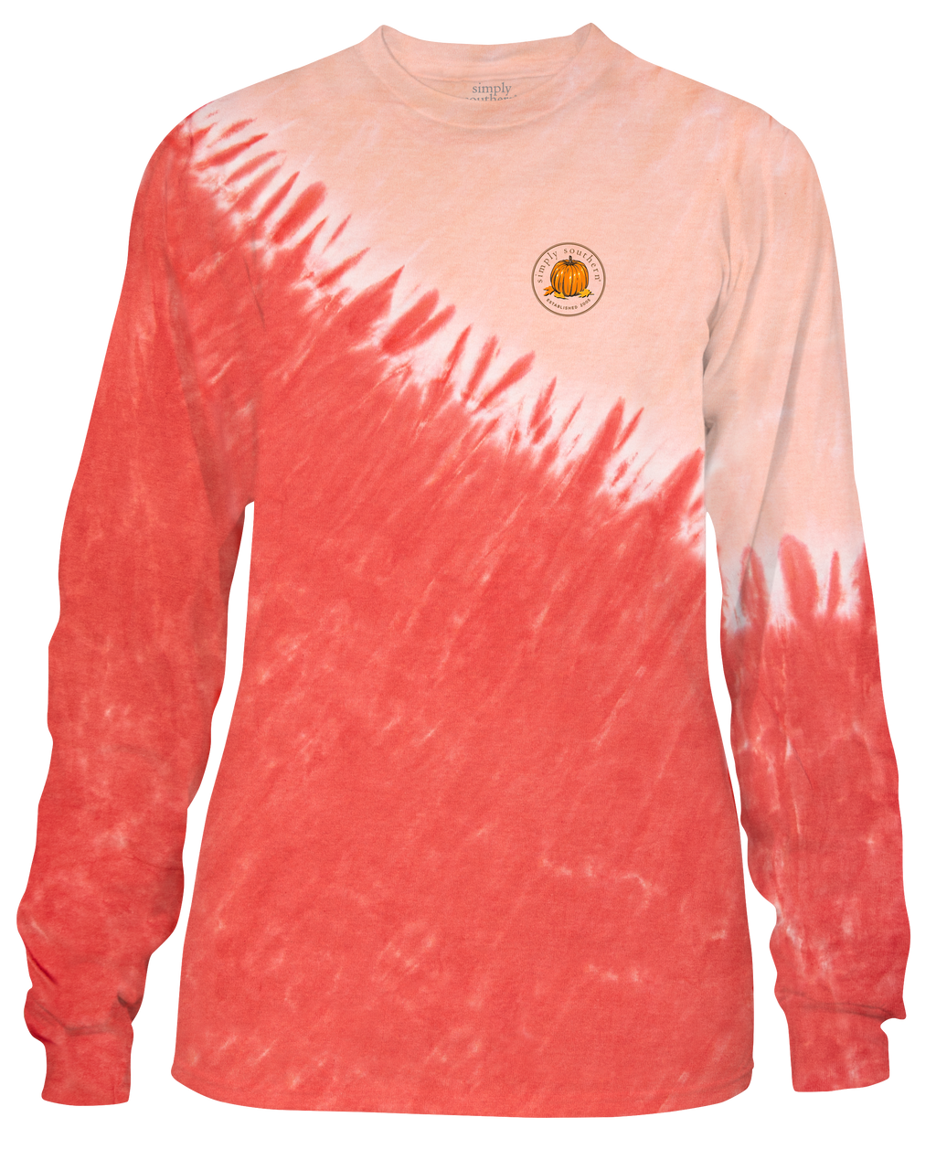 SALE Simply Southern Hello Fall Pumpkins Tie Dye - Adult & Kids T-Shirts, Sweatshirts & Hoodies apparel design preview 2