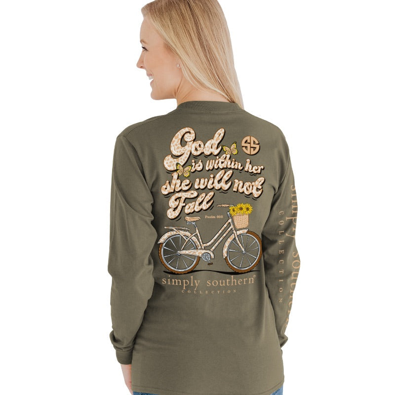 SALE Simply Southern God Not Fall Bike - Adult & Kids T-Shirts, Sweatshirts & Hoodies apparel design preview 1