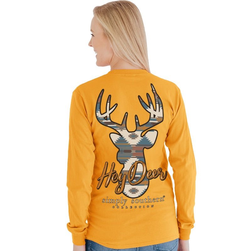 SALE Simply Southern Preppy Hey Deer - Adult & Kids T-Shirts, Sweatshirts & Hoodies apparel design preview 1