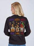 Simply Southern Happy Everything Gnomes Fall Holiday - Adult & Kids T-Shirts, Sweatshirts & Hoodies apparel design preview 1