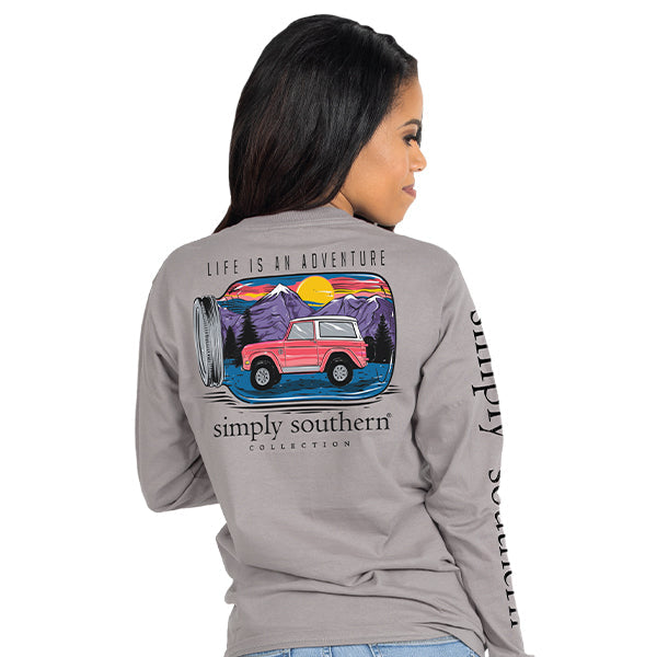 SALE Simply Southern Preppy Mason Jar Mountains - Adult & Kids T-Shirts, Sweatshirts & Hoodies apparel design preview 2