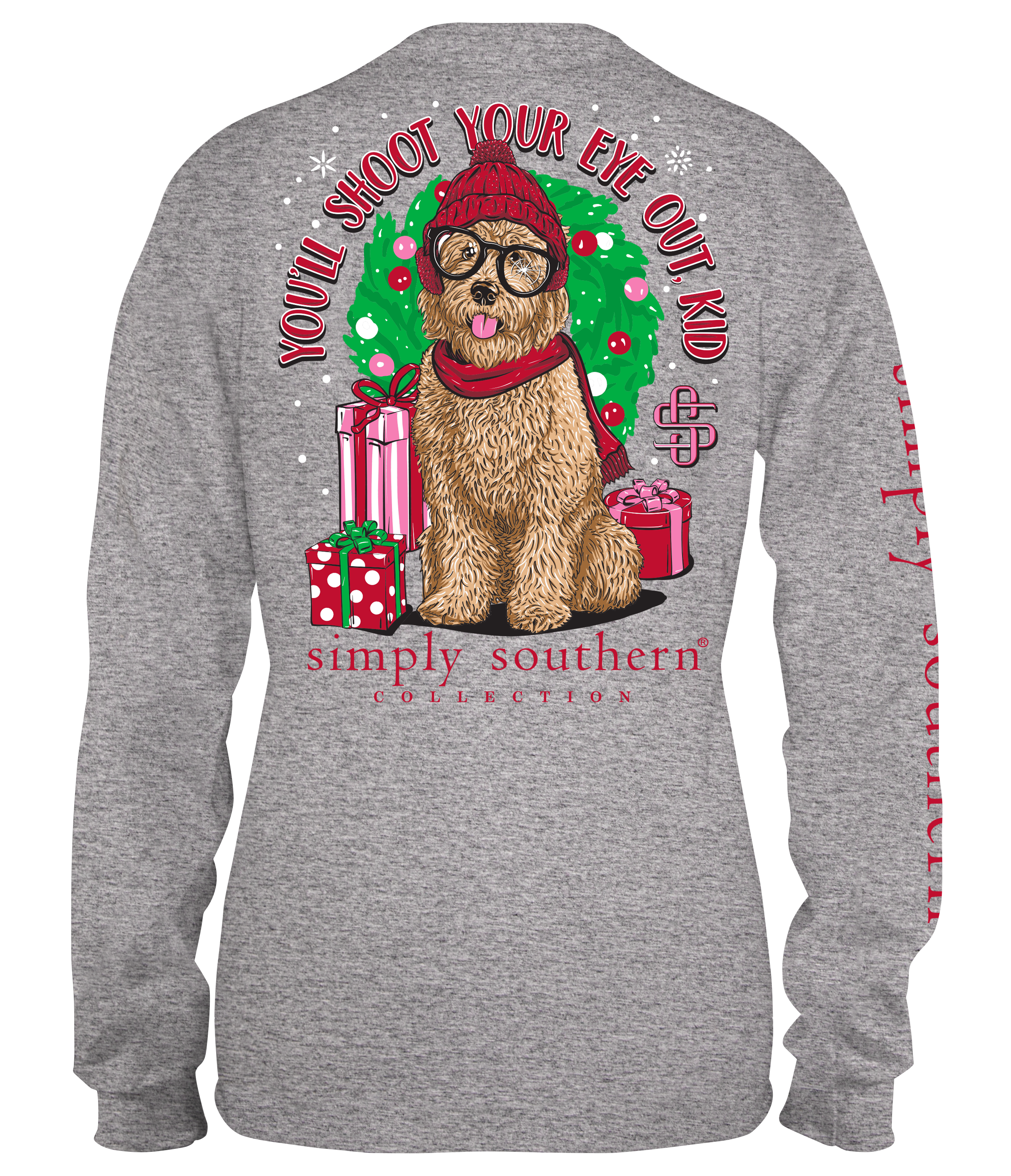 Simply Southern Christmas Kid Holiday - Adult & Kids T-Shirts, Sweatshirts & Hoodies apparel design preview 2