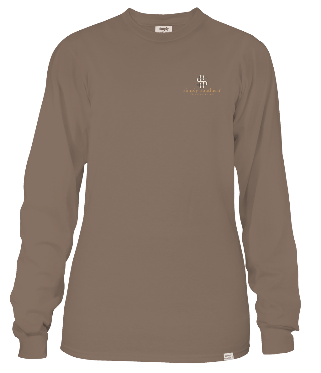 SALE Simply Southern Fall Leaves Football - Adult & Kids T-Shirts, Sweatshirts & Hoodies apparel design preview 2